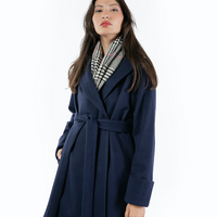 The Southport Overcoat - Navy