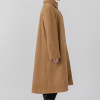 The Mag Mile - Wool Coat in Camel