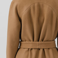 The Mag Mile - Wool Coat in Camel