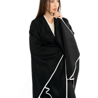 Women's Cape in Black