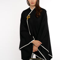 Women's Cape in Black