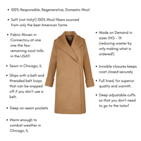 The Southport Wool Coat - Camel