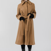 The Mag Mile - Wool Coat in Camel