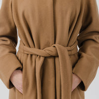 The Mag Mile - Wool Coat in Camel