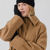 The Mag Mile - Wool Coat in Camel