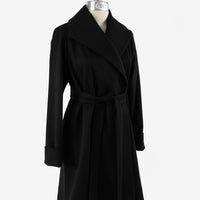 The Southport Wool Overcoat - Black