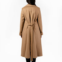 The Dearborn Long Wool Overcoat - Camel