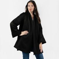 The Oakley Wool Swing Coat - Black