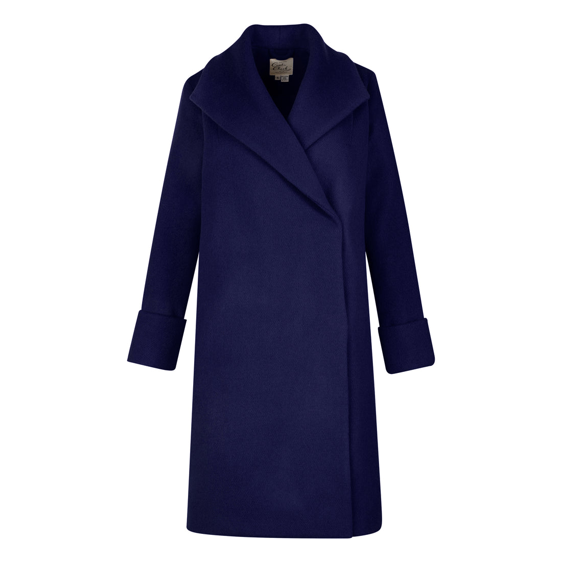 The Southport Wool Coat - Navy