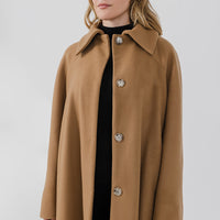 The Mag Mile - Wool Coat in Camel
