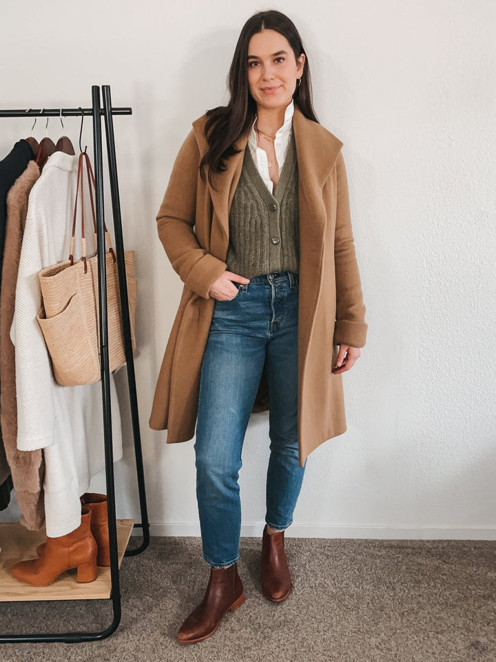 5 Relaxed Ways to Wear a Camel Coat