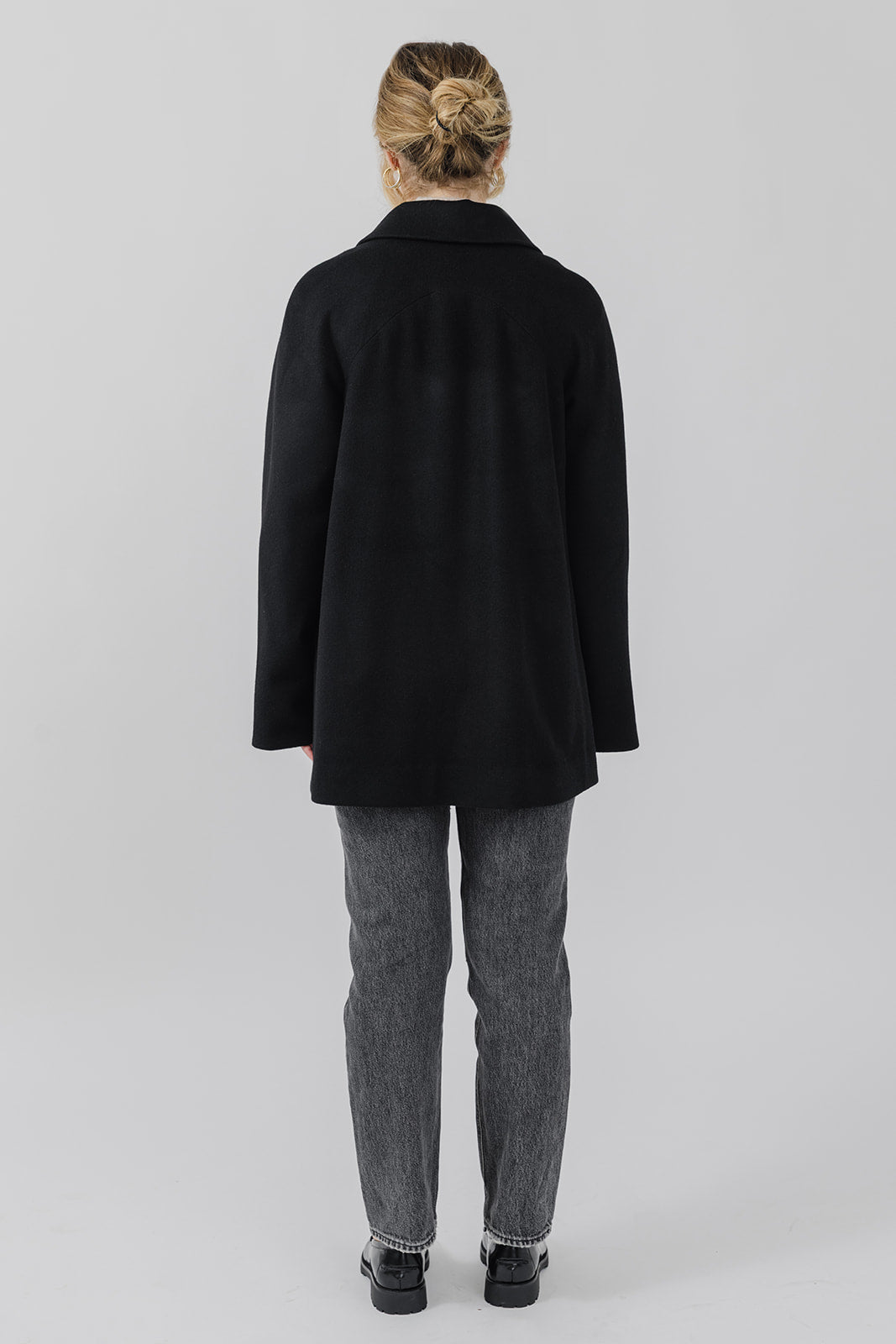 The Halsted - Black Wool Jacket