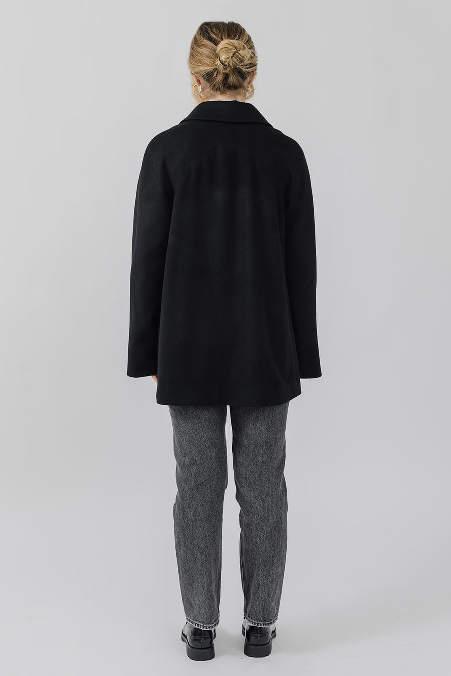 The Halsted - Black Wool Jacket