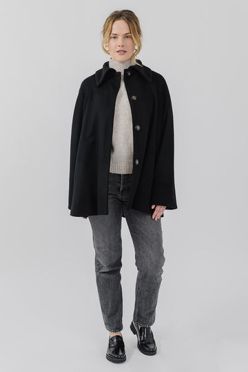 The Halsted - Black Wool Jacket
