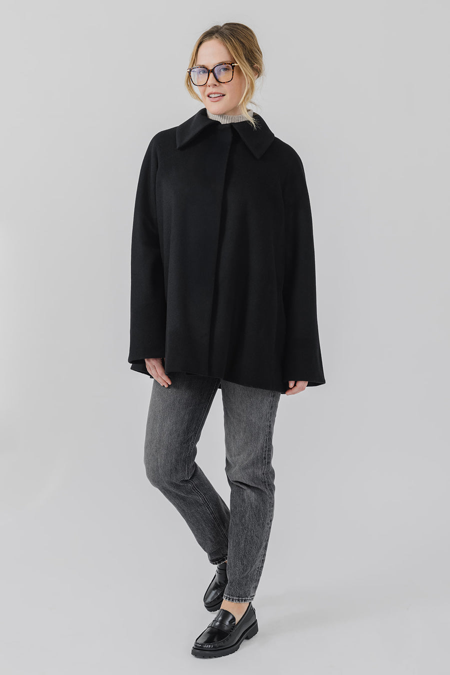 The Halsted - Black Wool Jacket