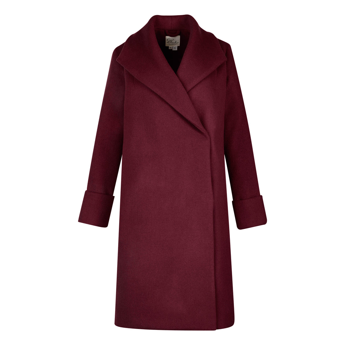The Southport Overcoat - Bordeaux - Size L