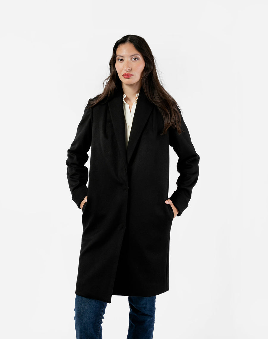 The Tuxedo Coat - Black