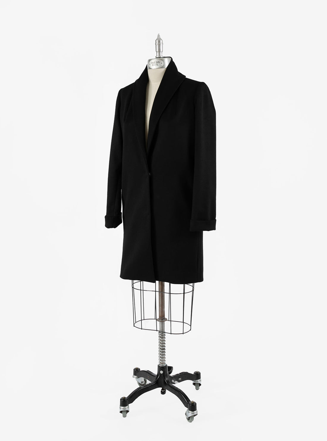 The Tuxedo Coat - Black