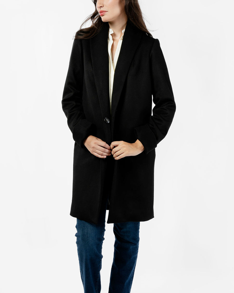 The Tuxedo Coat - Black