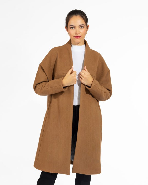 The Chicago Cardigan Coat - Caramel