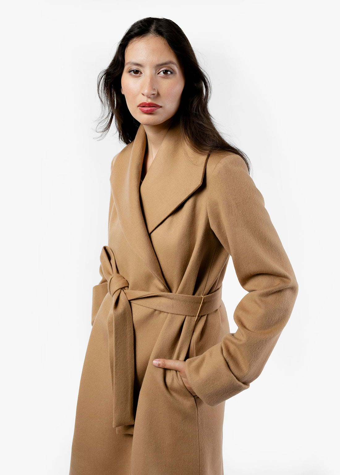 The Southport Wool Coat - Camel