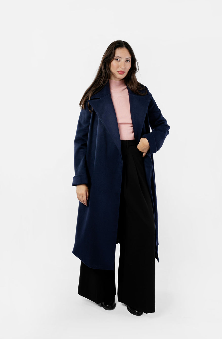The Dearborn Overcoat - Navy