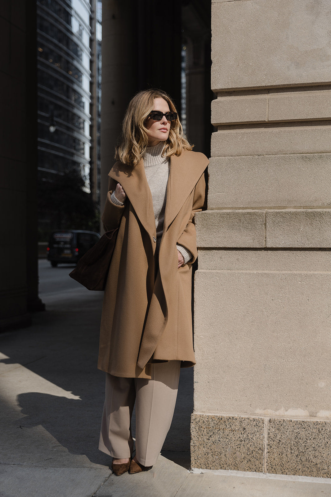 The Southport Wool Coat - Camel