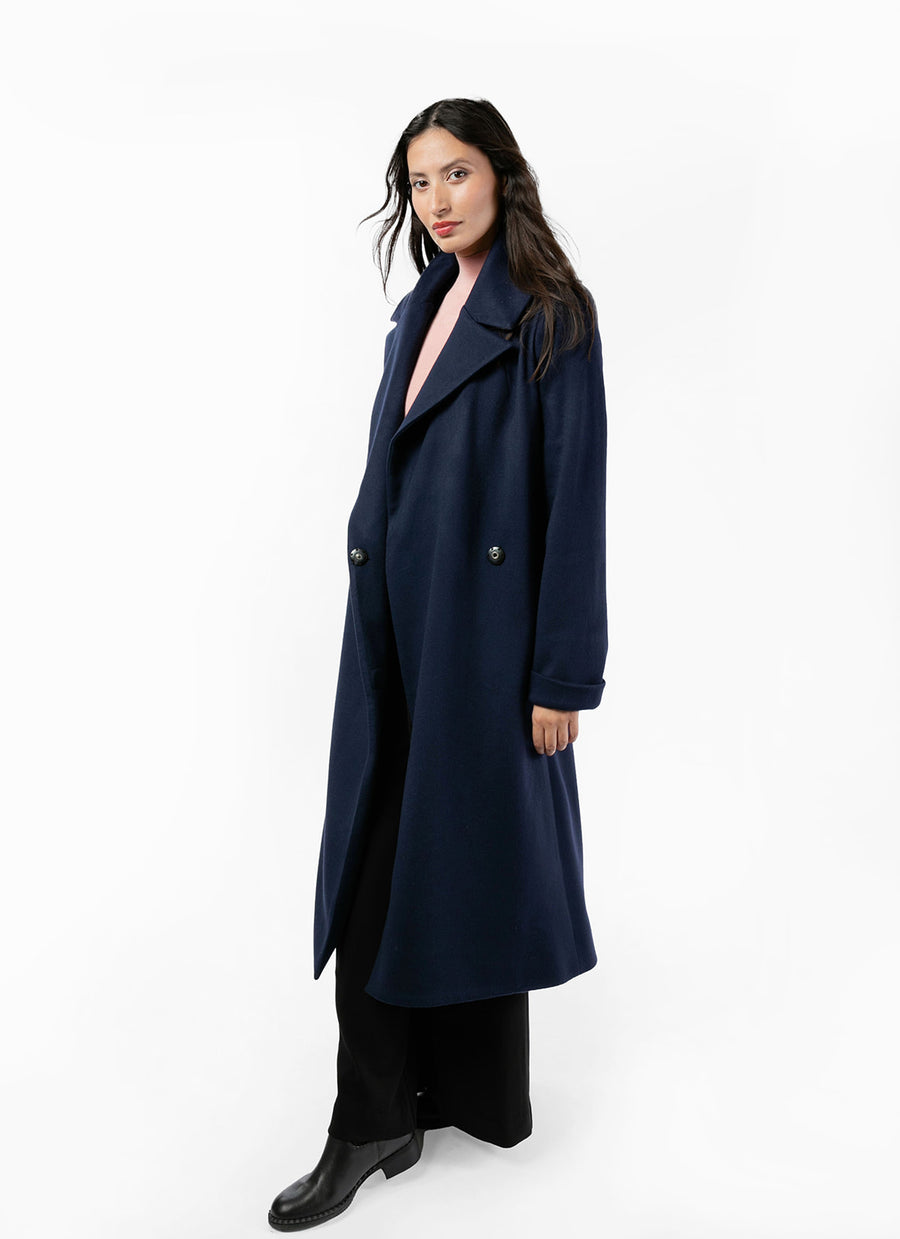 The Dearborn Overcoat - Navy