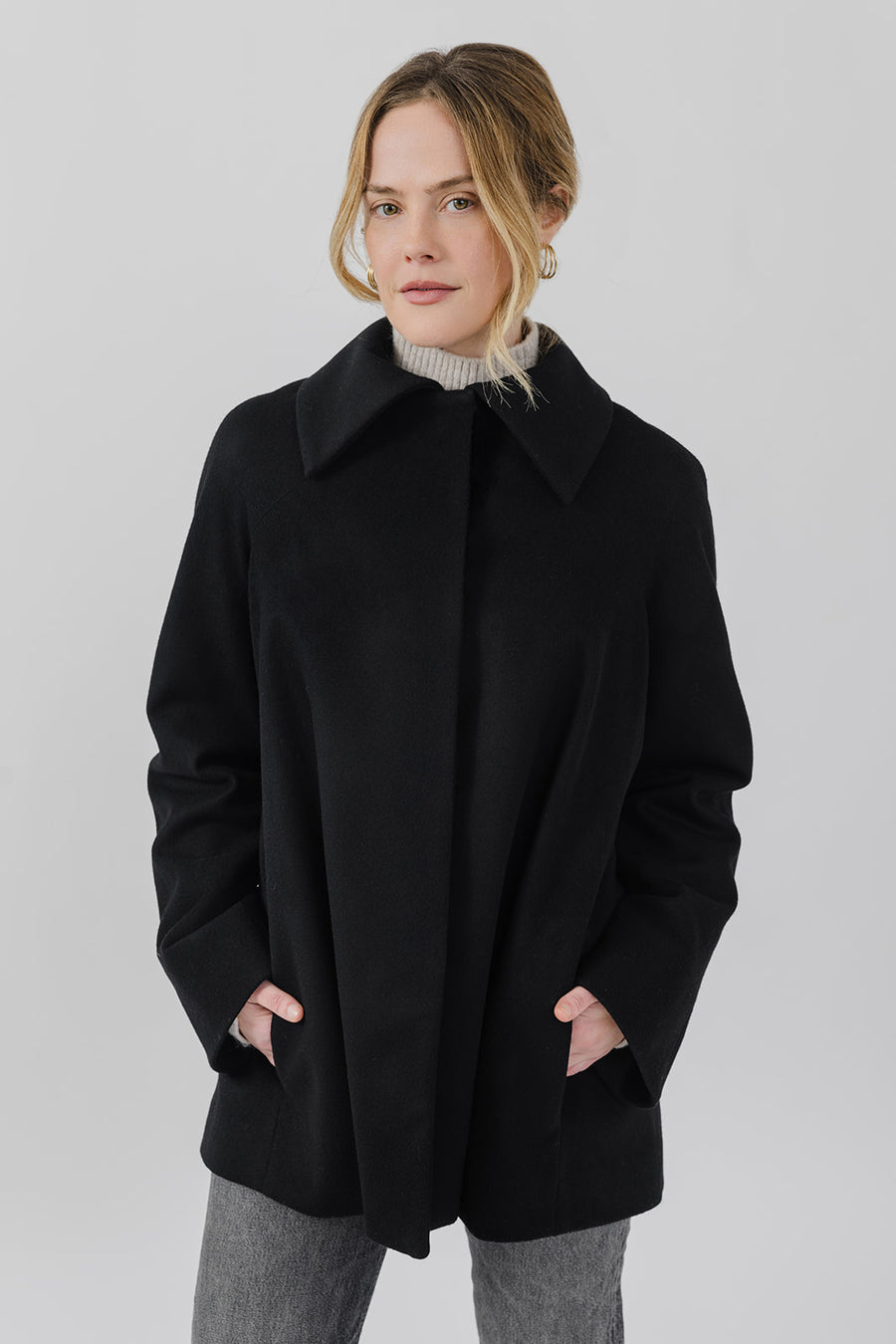 The Halsted - Black Wool Jacket