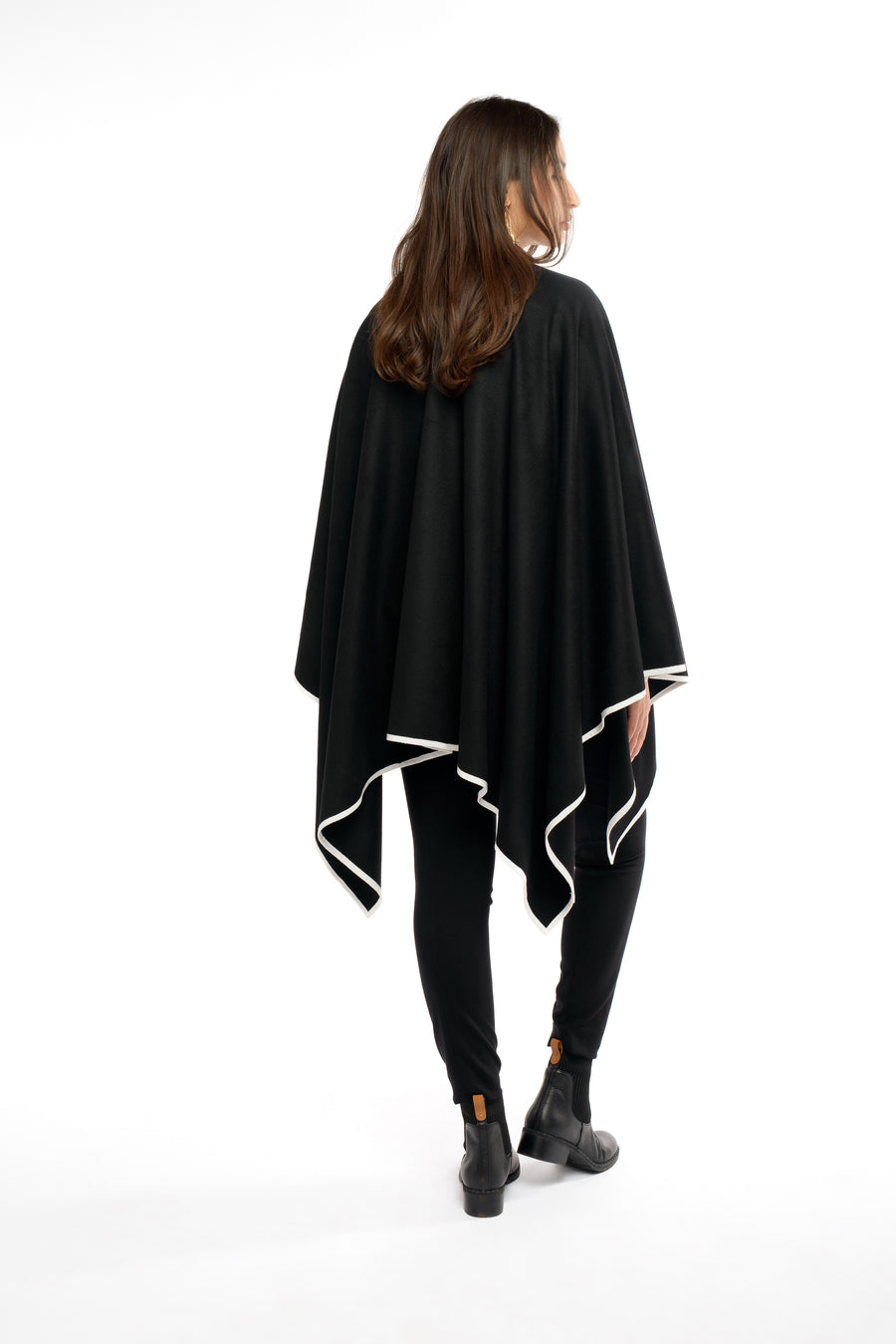 Women's Cape in Black