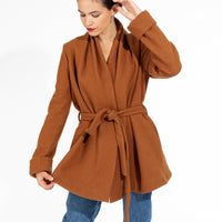 Camel Sweater Coat