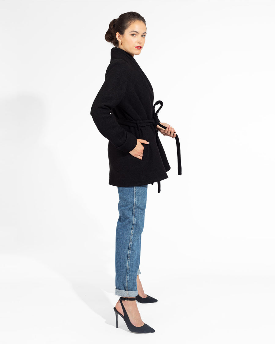 Side View Belted Jacket