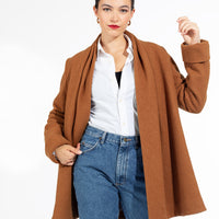 Camel Swing Coat