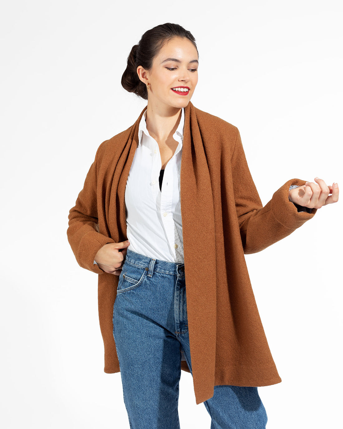 Camel Swing Jacket