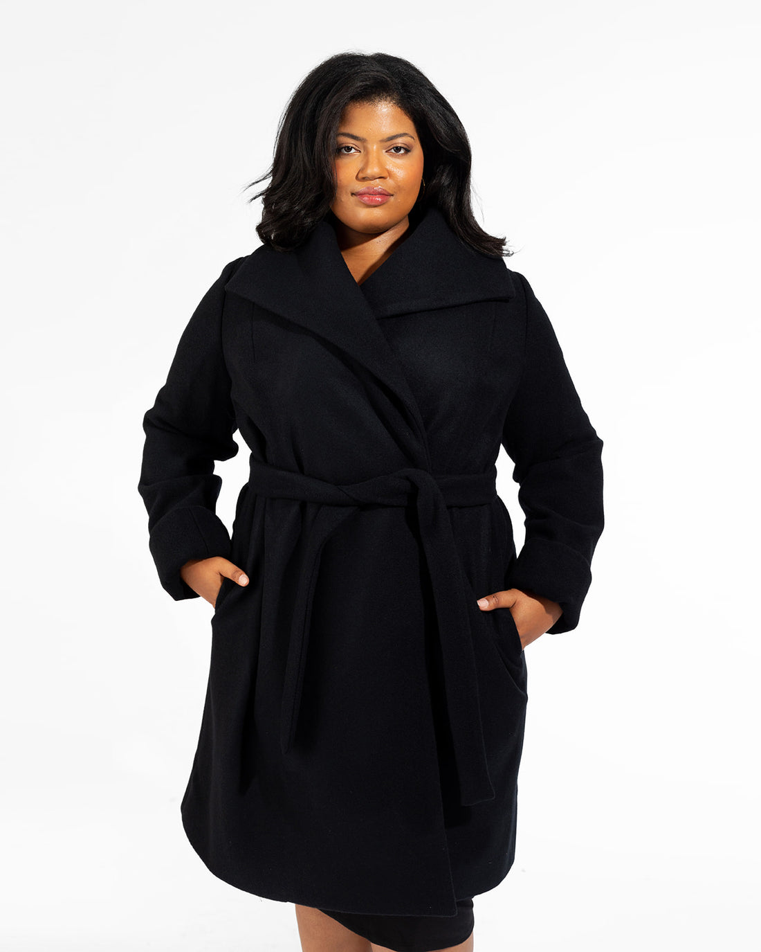 The Southport Overcoat - Black