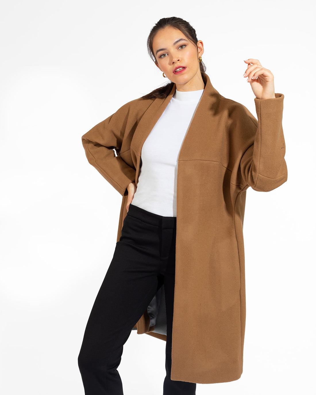 The Chicago Cardigan Coat - Caramel