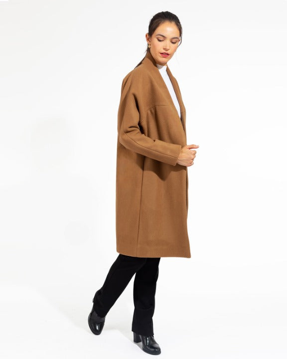 The Chicago Cardigan Coat - Caramel