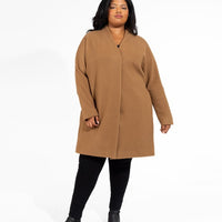 The Chicago Cardigan Coat - Caramel