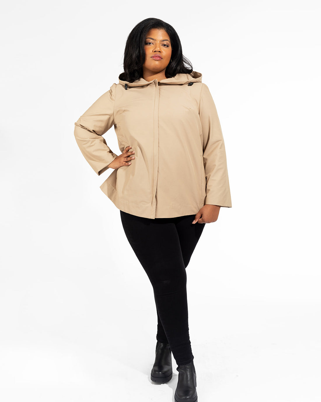 Khaki Large Rain Poncho Wicked Sista Rain Poncho Khaki BIG W