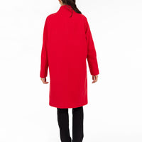 Red Coat Back View