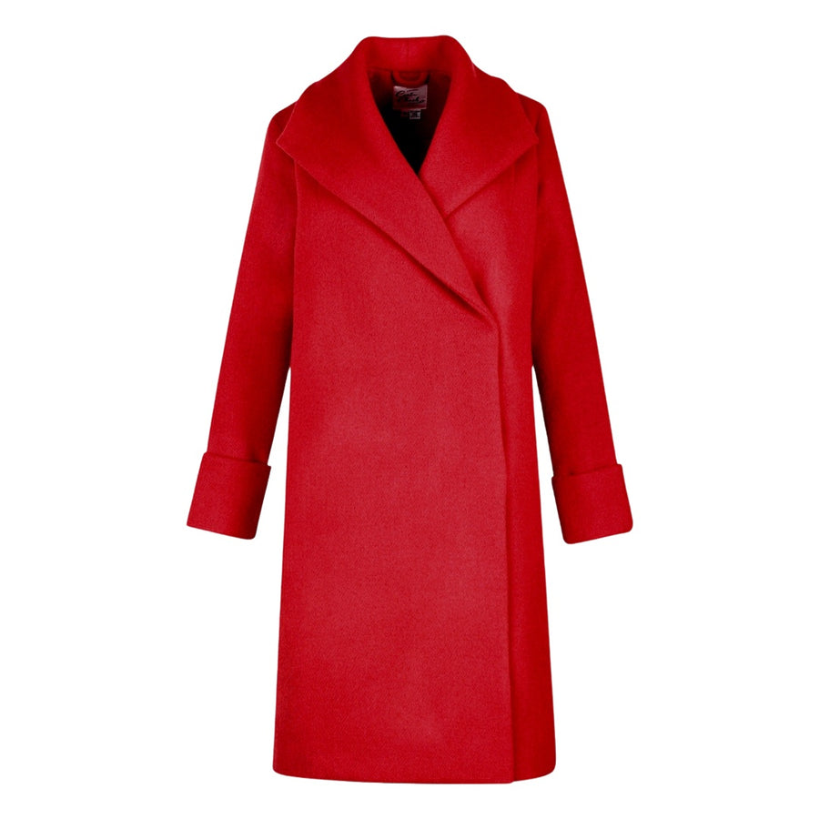 The Southport Overcoat - Scarlet