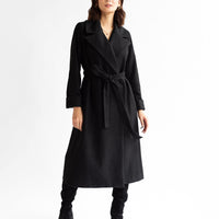 The Dearborn Overcoat - Black