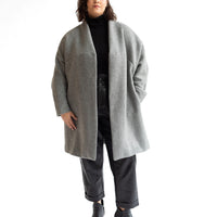 The Chicago Cardigan Coat - Grey