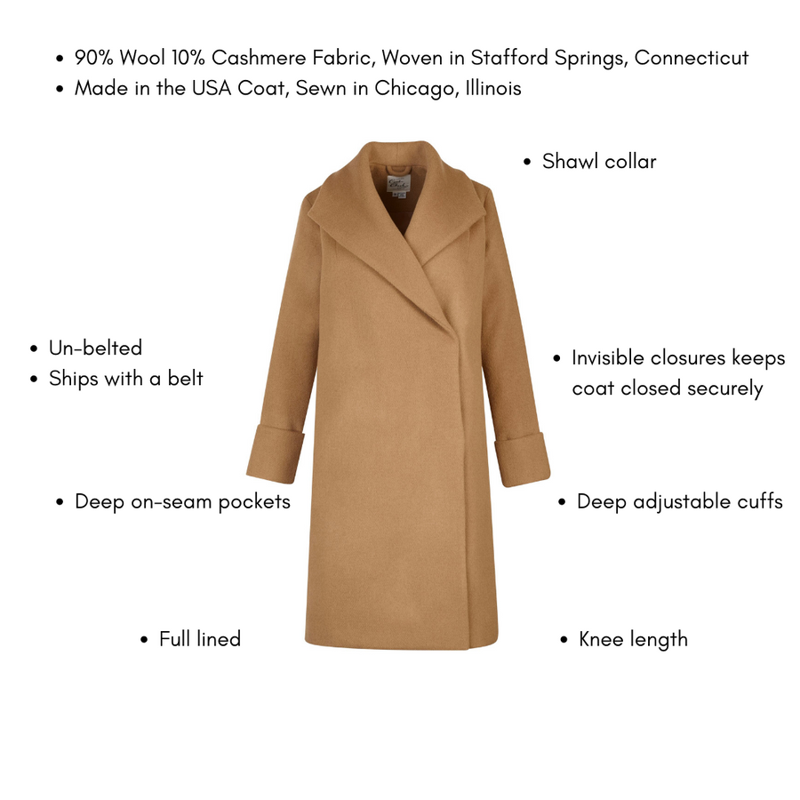 The Southport Overcoat - Scarlet